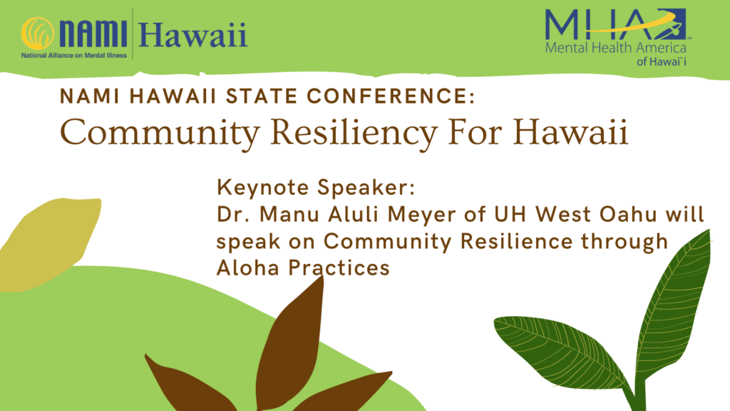 Conference National Alliance on Mental Illness Hawaii